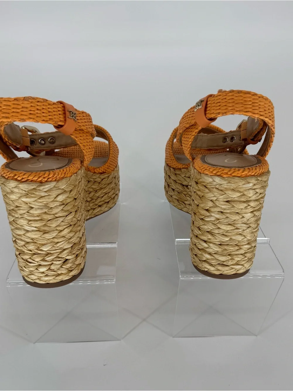 Sam Edelman woven orange